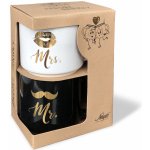 Nekupto Párové hrnky Princ a Princezna 2 x 350 ml – Zboží Dáma