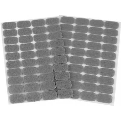 Suchý zip samolepící obdélník 15x25 mm Barva: 4 šedá – Hledejceny.cz