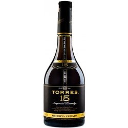 Torres 15y 40% 0,7 l (holá láhev)