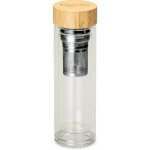 OlaOla Dvoustěnná láhev se sítkem na čaj 400 ml – Hledejceny.cz