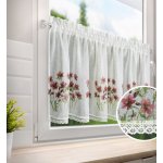 Dekorační krátká vitrážová záclona do kuchyně AGNE 150x60 cm MyBestHome – Hledejceny.cz