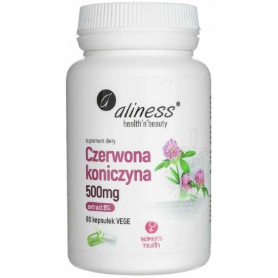 Aliness Extrakt z červeného jetele 8% 500 mg 90 kapslí – Hledejceny.cz