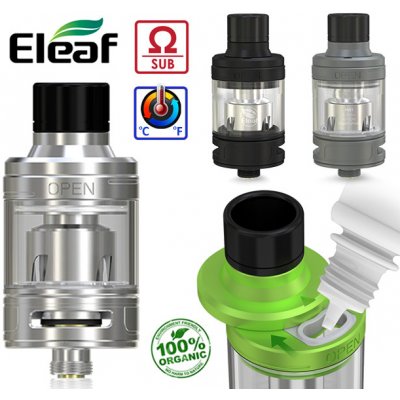 Eleaf Ello Mini Clearomizer Černá 2ml – Hledejceny.cz