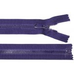 Kostěný zip no.5 rozepínací 75cm bundový color: 596 tmavě fialová – Hledejceny.cz