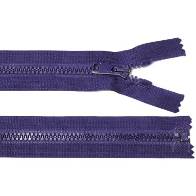 Kostěný zip no.5 rozepínací 75cm bundový color: 596 tmavě fialová – Hledejceny.cz