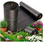 Springos agrotextilie 1,1 x 10 m extra pevná AG0040 černá – Hledejceny.cz