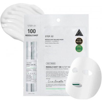 VT Cosmetics Reedle Shot 100 2Step Mask Zpevňující pleťová maska v plátýnku – Zboží Dáma