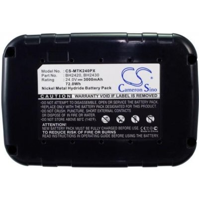 Cameron Sino CS-MTK240PX 24V Ni-MH 3000mAh - neoriginální