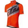Cyklistický dres KTM Factory Line bílá/oranžová