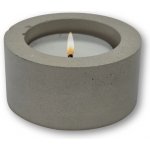 Minimalistický betonový svícen na čajové svíčky – Zboží Mobilmania