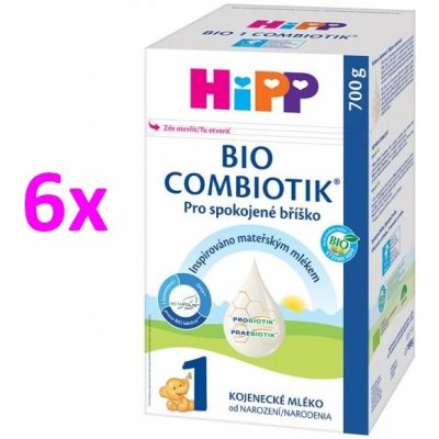 HiPP 1 BIO Combiotik 6 x 700 g – Zbozi.Blesk.cz