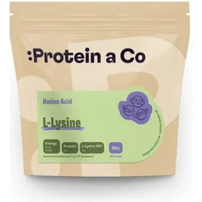 Protein a co L-Lysin 250 g – Hledejceny.cz