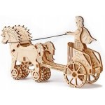 Wooden City 3D mechanické puzzle - Rímský vuz WR301 74 ks – Hledejceny.cz