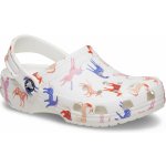 Crocs pantofle dětské Classic Character Print Clog K ruznobarevne – Zboží Dáma