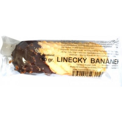 Perla Linecký banánek polomáčený 50 g – Zboží Mobilmania