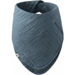Bibs Bandana mušelínový slintáčik z BIO bavlny Petrol – Zboží Dáma