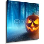Obraz 1D - 50 x 50 cm - Spooky Halloween Night Spooky Halloween noc – Zboží Mobilmania