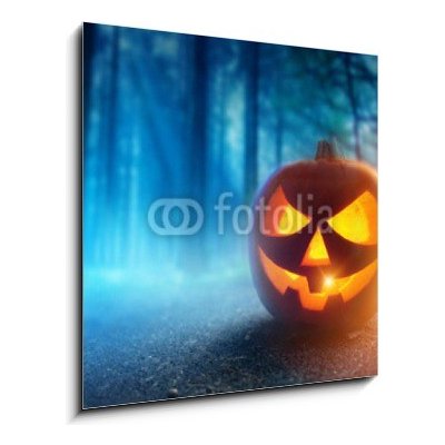 Obraz 1D - 50 x 50 cm - Spooky Halloween Night Spooky Halloween noc – Zboží Mobilmania