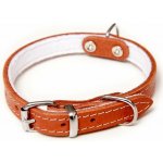 Bafpet Kožený obojek STELLA podšitý filcem hladký – Zbozi.Blesk.cz