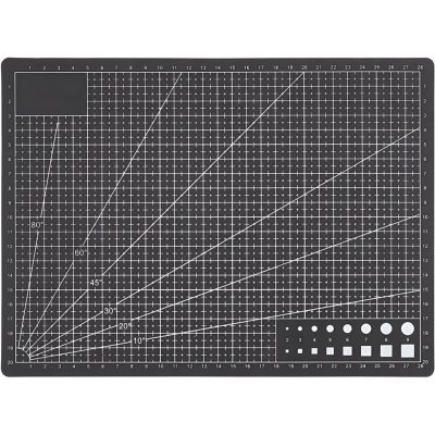 Verk 11354 Podložka na řezání a stříhání oboustranná A4 černá – Zboží Mobilmania