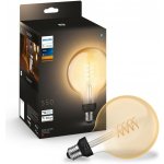 Philips Hue White E27 7W globe filament G125 550lm 871951434302300 – Hledejceny.cz