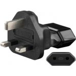 Pouzdro Goobay Cestovní adaptér pro UK zásuvku a spotřebiče s českou zástrčkou a zemnícím kolíkem – Hledejceny.cz