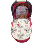 SDS Peřinky do kočárku pro panenky Veselý sloníci 27x40 cm – Zboží Dáma