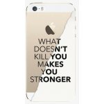 Pouzdro iSaprio Makes You Stronger - iPhone 5/5S/SE – Sleviste.cz