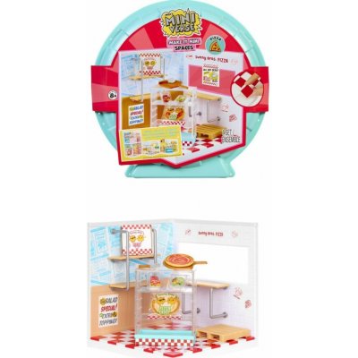MGA's Miniverse Make it Mini Místnosti 2 druhy Pizzerie – Hledejceny.cz