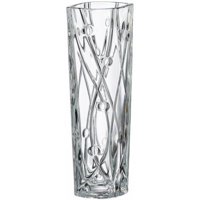 Crystalite Bohemia Skleněná váza Labyrinth 255 mm – Zboží Dáma