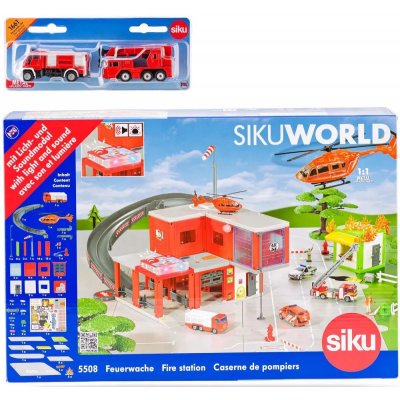 Siku World Požární stanice a dárek – Zboží Mobilmania