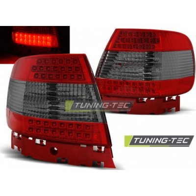 Zadní LED světla Audi A4 01-04 - krystal-chrom | Zboží Auto