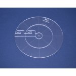 Quiltovací pravítko kruhy velké 2 výška 5mm – Zboží Mobilmania