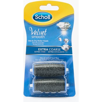 Scholl Velvet Smooth Express Pedi extra drsné 2 ks