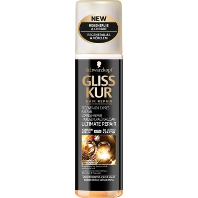 Gliss Kur Express Ultimate Repair balzám na vlasy 200 ml – Zboží Mobilmania