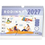 Notique týdenní rodinný plánovací s háčkem 30 × 21 cm 2027 – Sleviste.cz