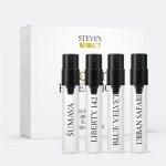 Steve's Scent Expedition Steve's No Bull***t Liberty 142 EDP 2 ml + Steve's No Bull***t Sumava EDP 2 ml + Urban Safari EDP 2 ml + Blue Velvet EDP 2 ml – Zboží Mobilmania