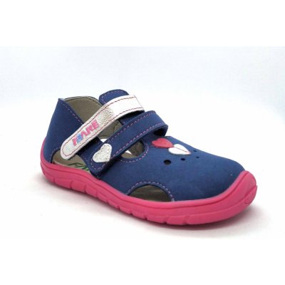 Fare Bare B5464252 sandály textilní modrorůžové
