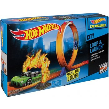 Hot Wheels Dráha závodní překážky Most strachu