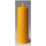 Pleva Svíčka ze včelího vosku 4 x 13,3 cm – Zboží Mobilmania