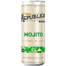 Republica Mojito Rum Máta Limetka Soda 6% 0,25 ml (plech)