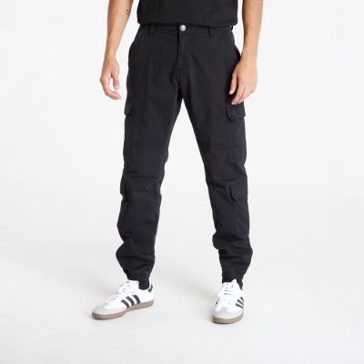 Urban Classics Washed Cargo Twill Jogging pants black – Zboží Mobilmania