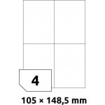 Rayfilm R0100.0922A samolepící 105x148mm bílé 100 listů – Zboží Mobilmania