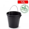 Úklidový kbelík Strong Kbelík černá 31 x 31 x 27 cm plast kov 12 l