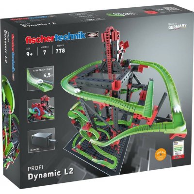 Fischer technik 536621 Profi Dynamic L2 Kuličková dráha 780 ks – Zboží Mobilmania