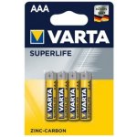 Varta Superlife AAA 4 ks 961062 – Zbozi.Blesk.cz