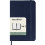 Moleskine A6 týdenní 2024-25 modrý – Zboží Živě