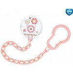 Canpol babies řetízek Newborn Baby růžová kytičky – Hledejceny.cz