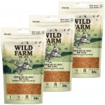 Wild Farm Kuřecí filety s trávou pro kočky 3 x 50 g – Sleviste.cz