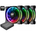 Thermaltake Riing Plus 12 LED RGB Radiator Fan TT Premium Edition (3 Fan Pack) CL-F053-PL12SW-A – Zboží Mobilmania
